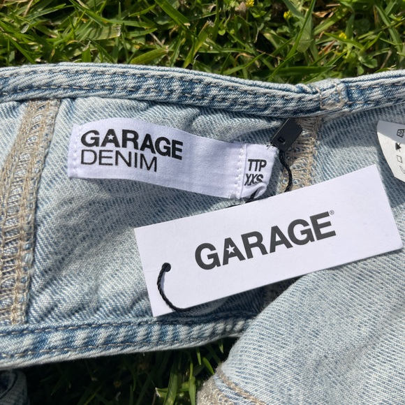 Garage Light Blue Denim Tank Top - Picture 3 of 3